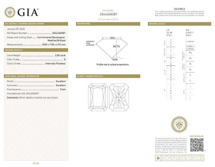 GIA certificate 2544268387